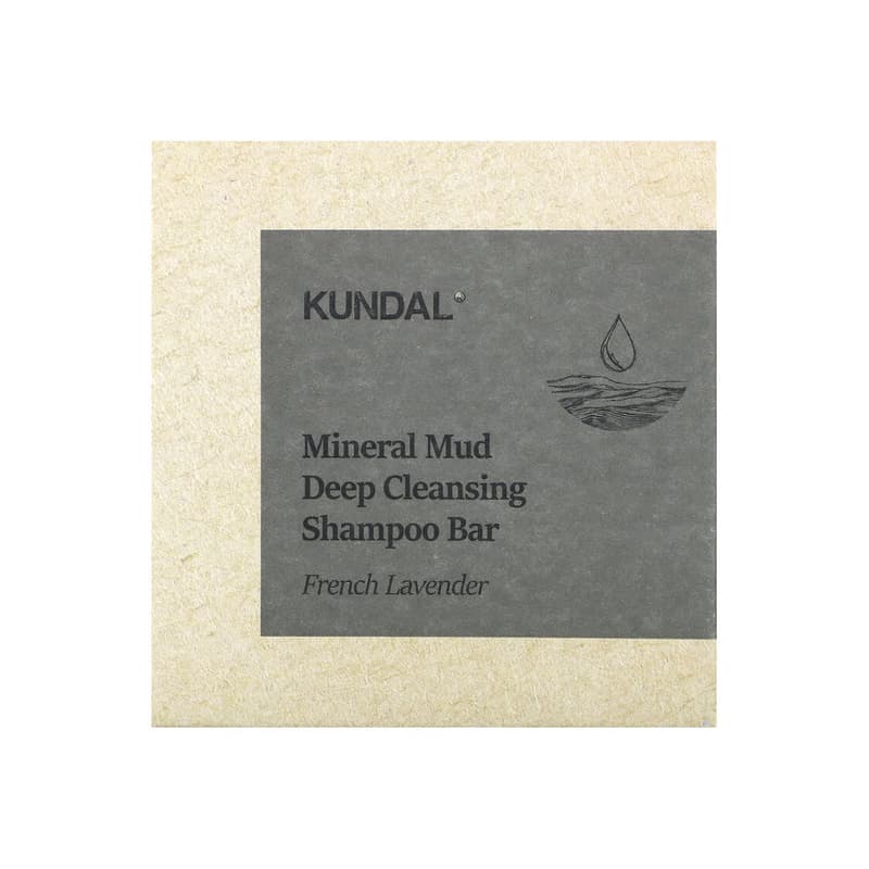 Mineral Mud, Deep Cleansing Shampoo Bar, French Lavender