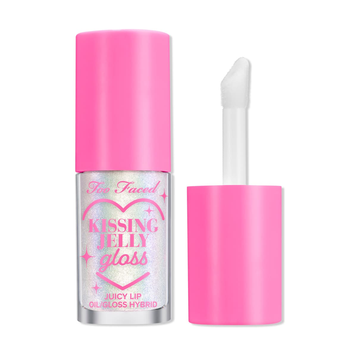 Kissing Jelly Hydrating Lip Oil Gloss, Strawberry Frosting
