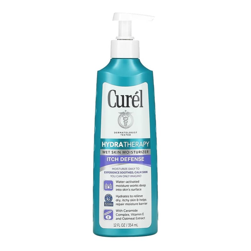 Hydra Therapy, Wet Skin Moisturizer, Itch Defense