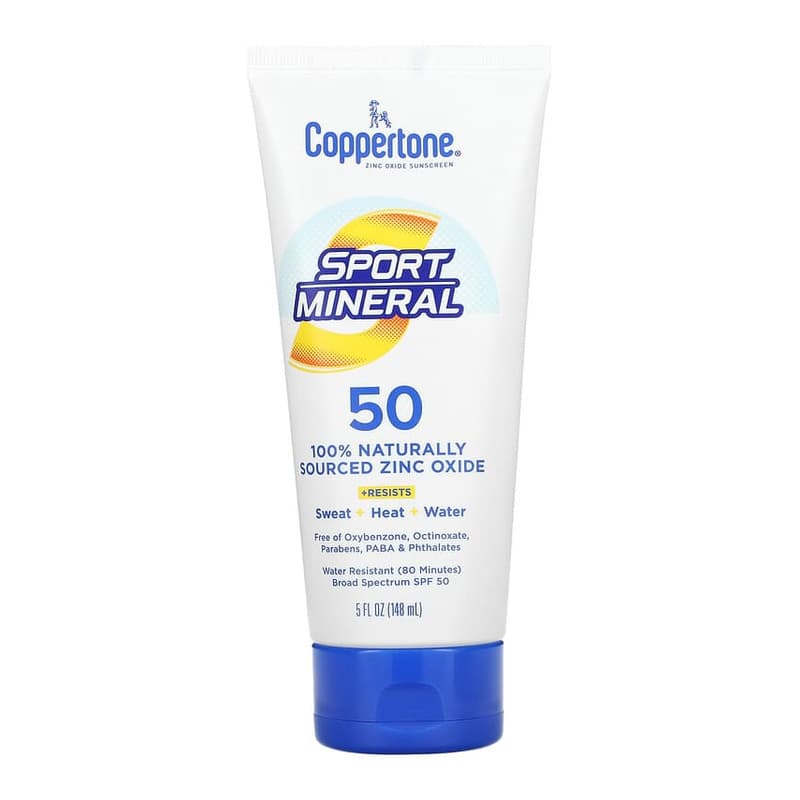 Sport Mineral, Zinc Oxide Sunscreen, SPF 50