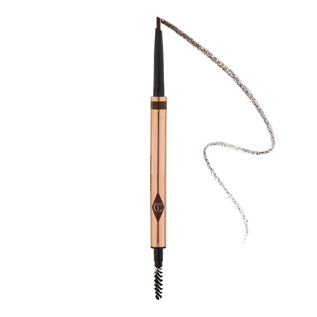 Brow Cheat Refillable Hair-Like Eyebrow Pencil, Medium Brown