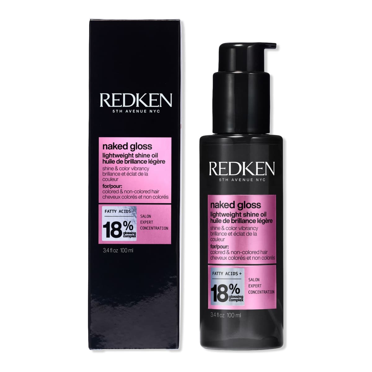 Naked Gloss Lightweight Shine Oil