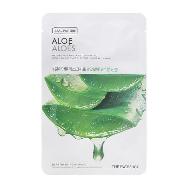 Real Nature Face Mask 1pc, Aloe