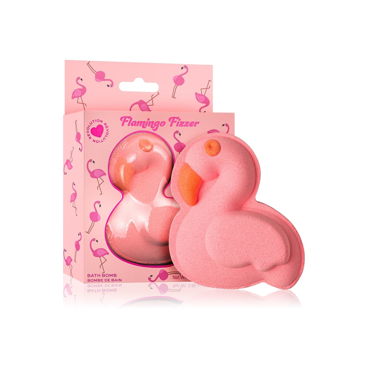 Bath Fizzer Flamingo