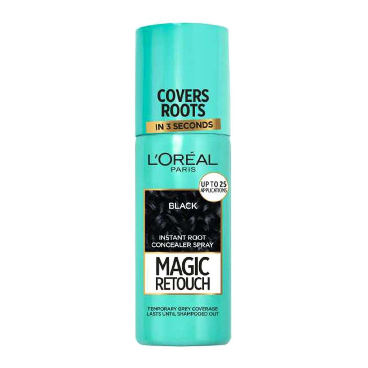 L’Oreal Paris Magic Retouch Black Root Touch Up, Temporary Instant Root Concealer Spray With Easy Application