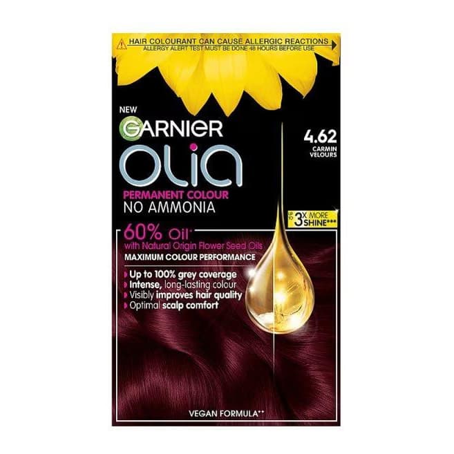 4.62 Dark Garnet Red Permanent Hair Dye