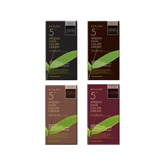 Stylist 5 Minutes Speedy Hair Color Cream, #6S Natural Brown