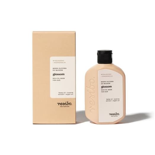 GLOSSOM hair oil mask