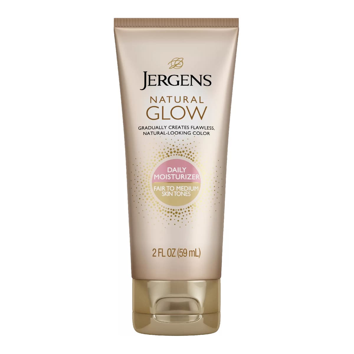 Daily Moisturizer Self Tanner Body Lotion Sunless Tanning - Fair To Medium