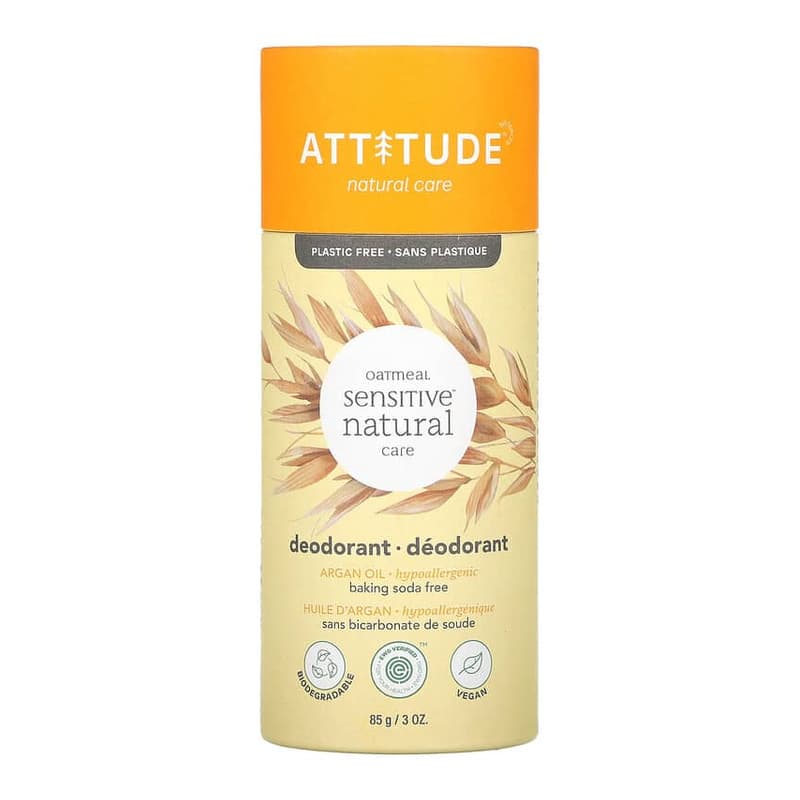 Oatmeal Sensitive Natural Care Deodorant, Argan Oil