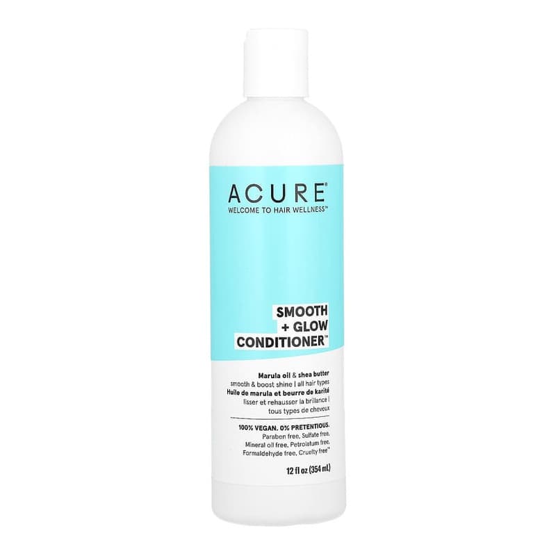 Smooth + Glow Conditioner, All Hair Types, Marula Oil & Shea Butter