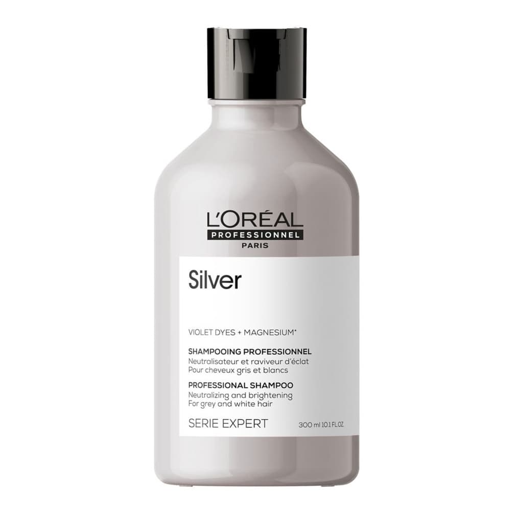 Serie Expert Silver Shampoo For Neutralising and Brightening Hair