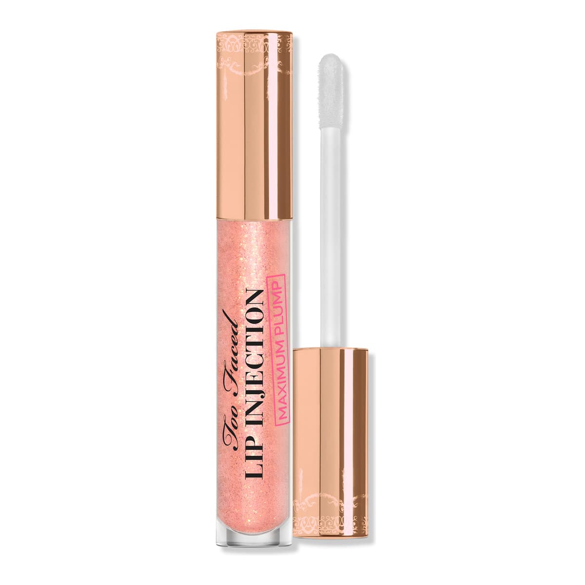Lip Injection Maximum Plump Extra-Strength Lip Plumping Gloss, Cotton Candy Kisses