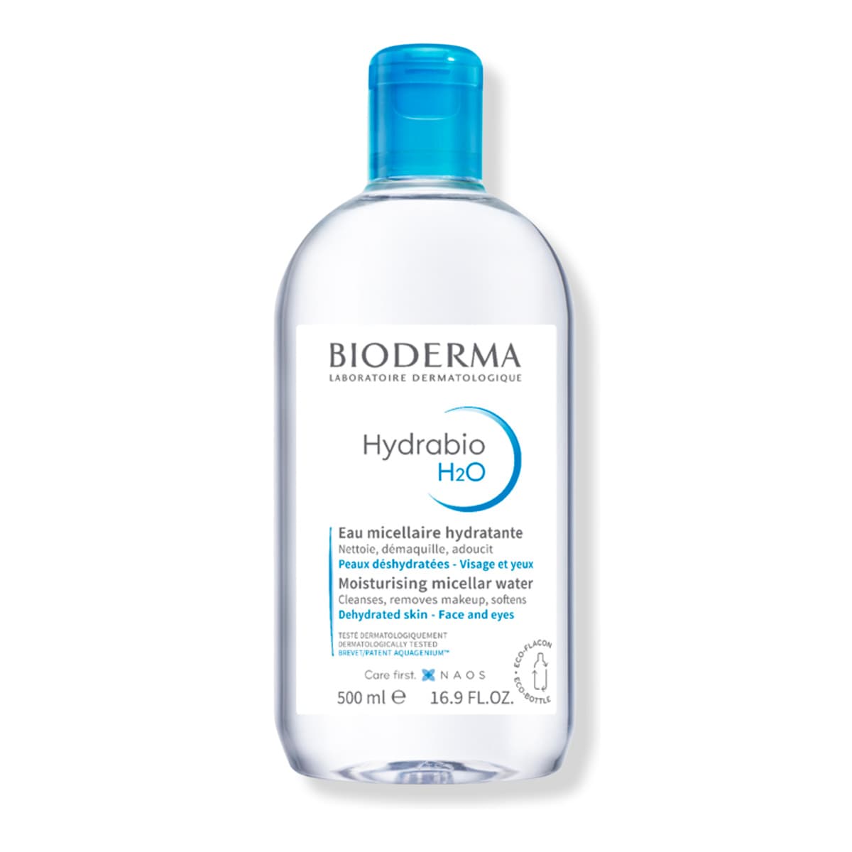 Hydrabio H2O Micellar Water Face Cleanser for Dehydrated Skin