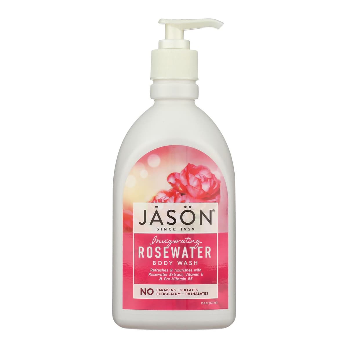 Invigorating Rosewater Body Wash