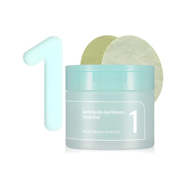 No.1 Centella Re-Leaf Green Toner Pad