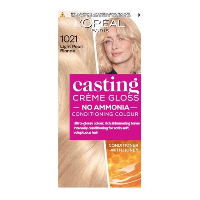 L'Oreal Casting 1021 Pearl Blonde Semi-Permanent Hair Dye