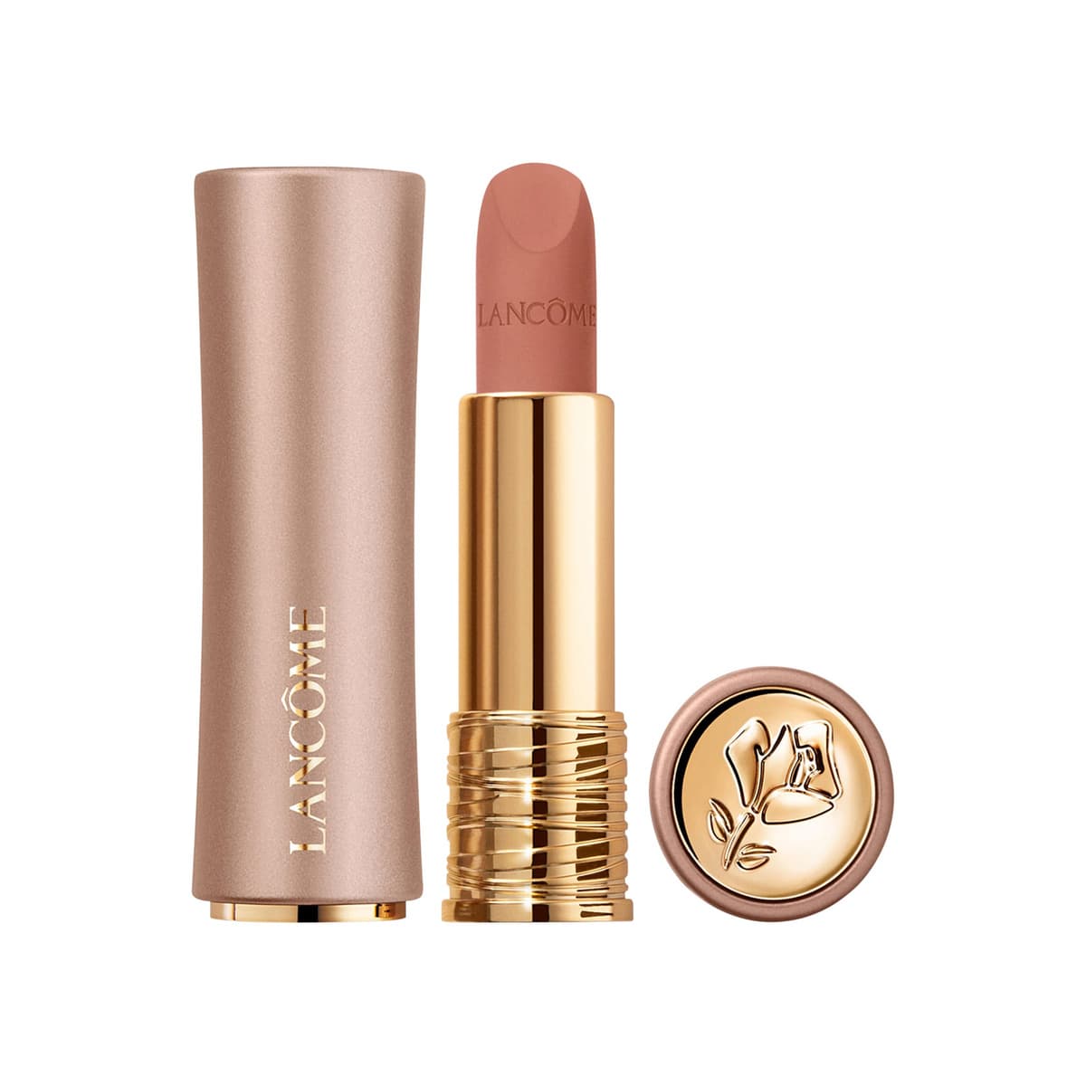 L'Absolu Rouge Intimatte Buildable Soft Matte Lipstick, #210 Unspoken Feelings