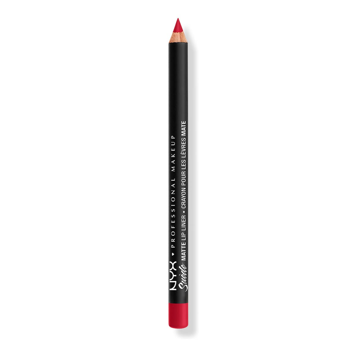 Suede Matte Lip Liner Velvet Soft Vegan Lip Pencil, Spicy