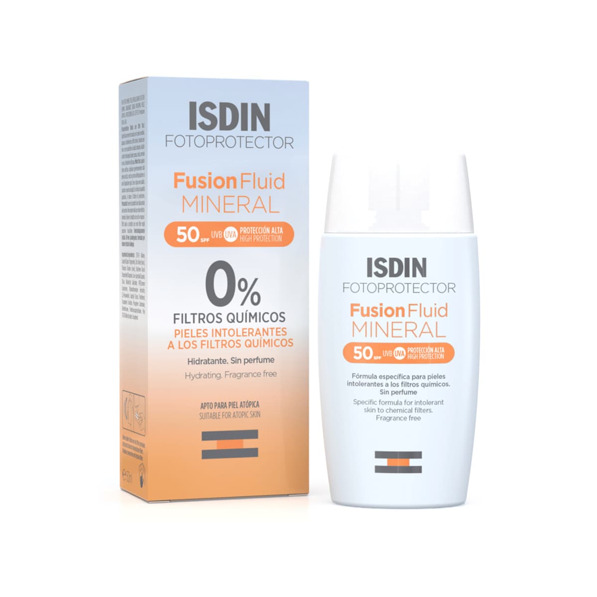 Fotoprotector Fusion Fluid Mineral SPF50