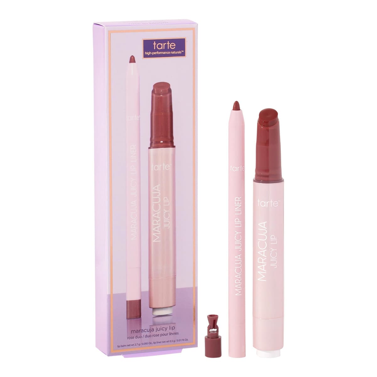 maracuja juicy lip balm rose duo, Rose Full Bloom