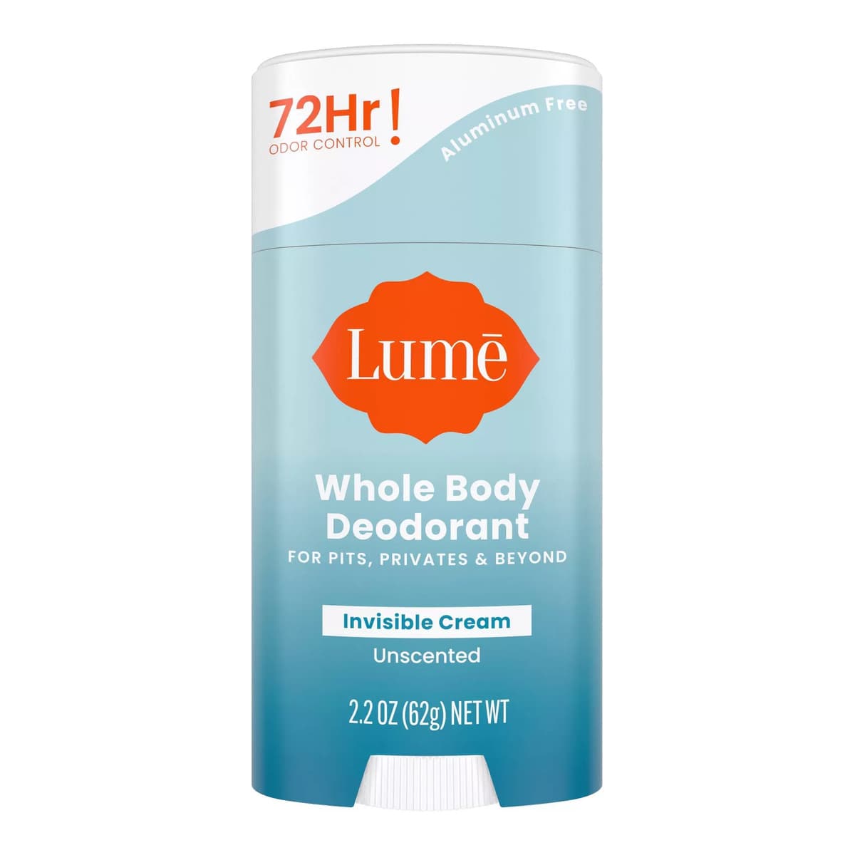 Whole Body Women's Aluminum Free Invisible Cream Stick Deodorant - Unscented - Trial Size