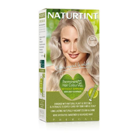 Permanent Hair Colour Gel 10A Light Ash Blonde