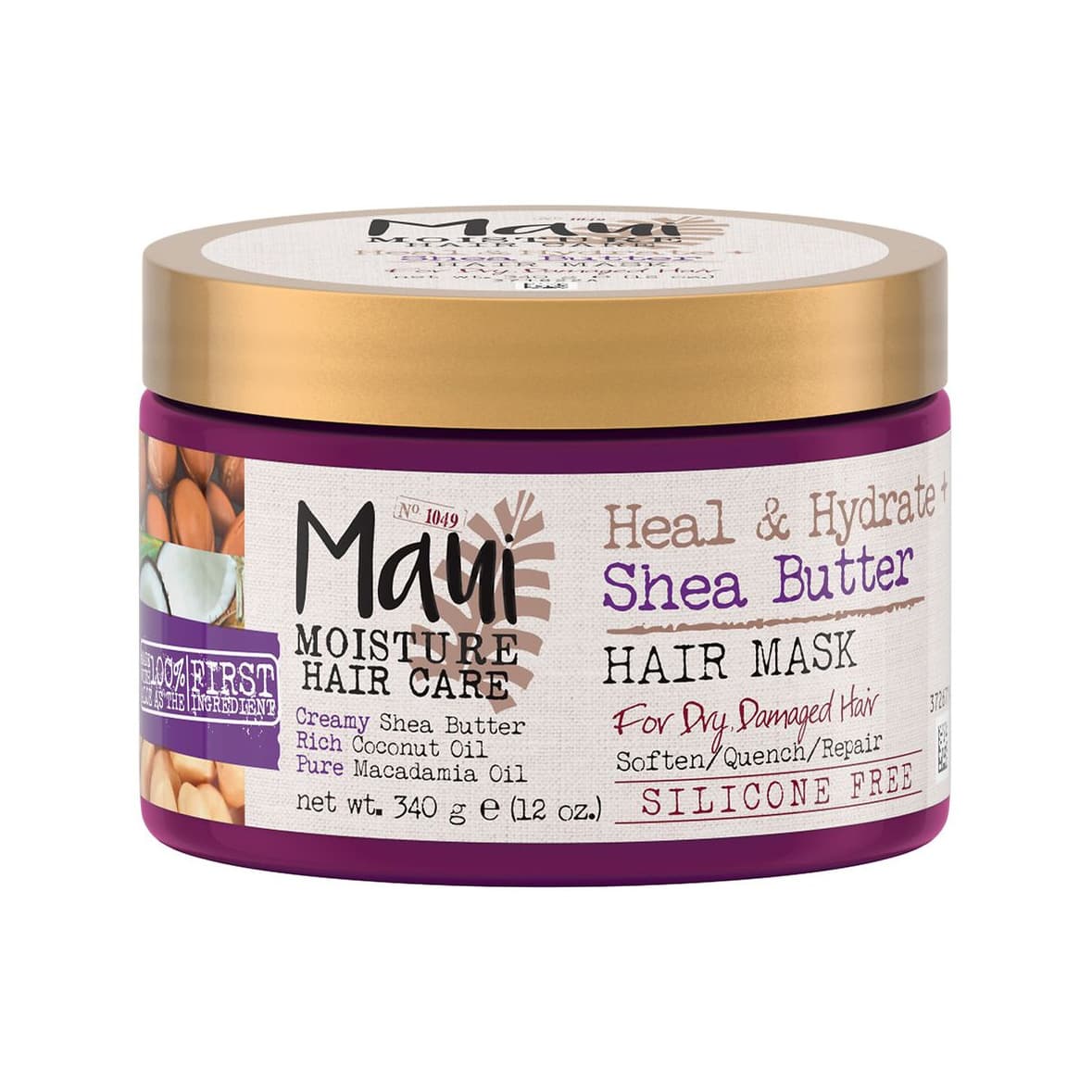 Heal & Hydrate + Shea Butter Hair Mask Treatment Citrus-Fresh, Melon & Shea Butter