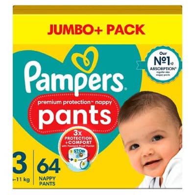 Premium Protection Nappy Pants Size 3