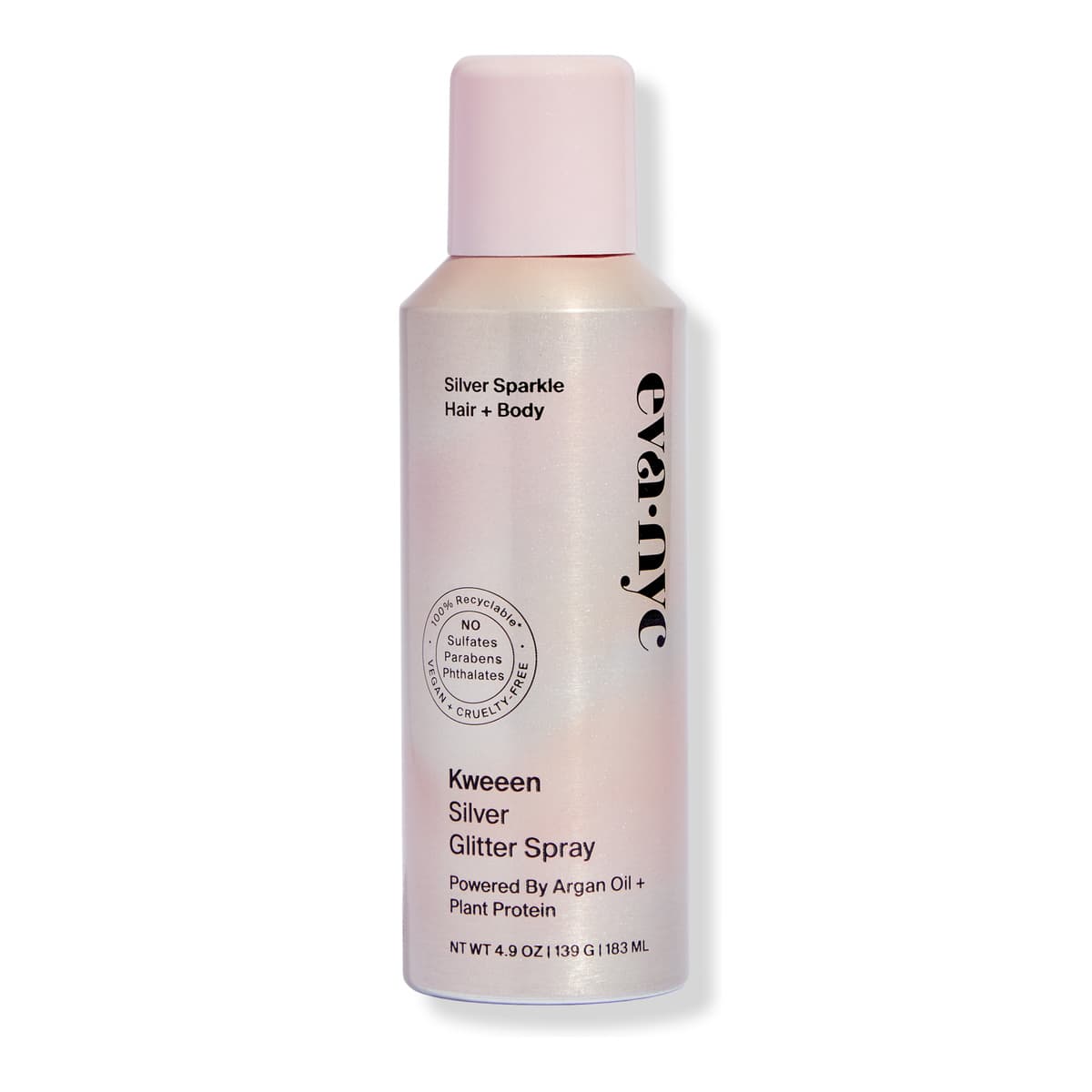 Kweeen Silver Glitter Spray