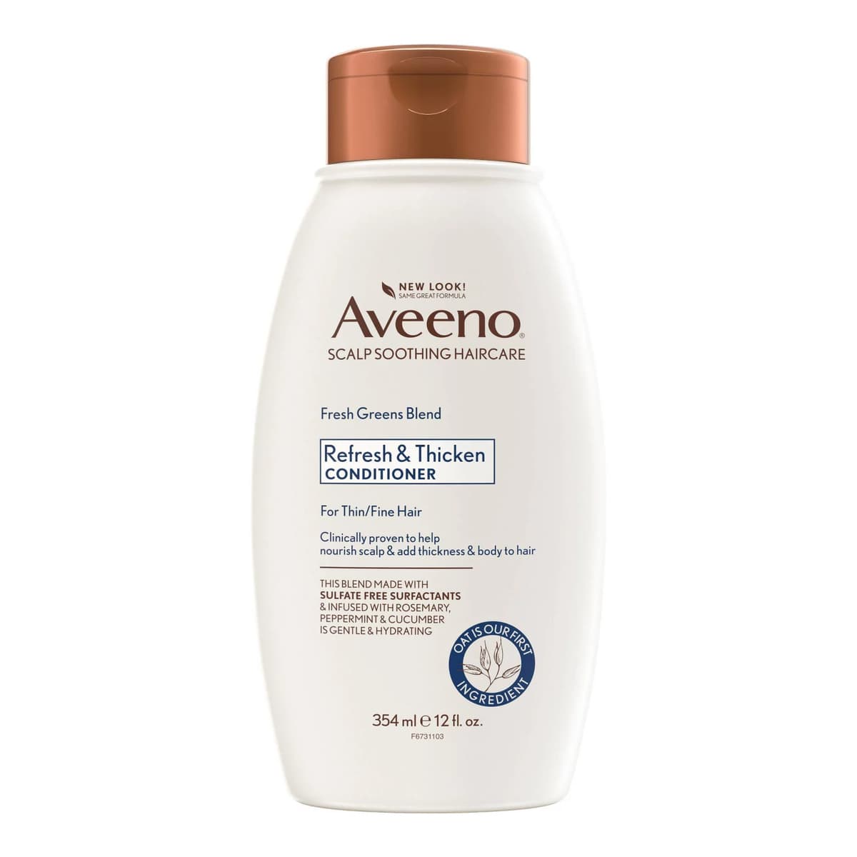 Scalp Soothing Fresh Greens Blend Conditioner Clarifying & Volumizing for Thin or Fine Hair