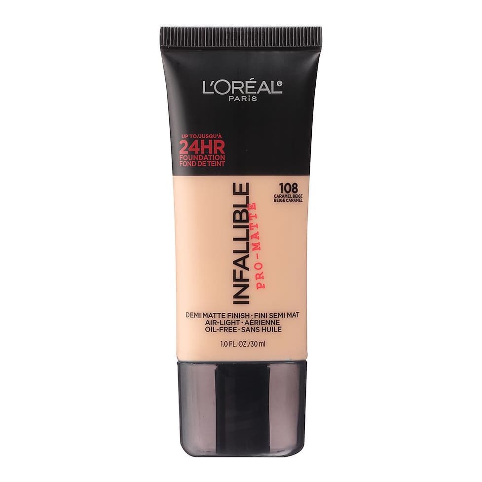 Pro-Matte Liquid Foundation Makeup, Caramel Beige