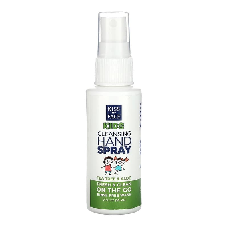 Kids Cleansing Hand Spray, Tea Tree & Aloe