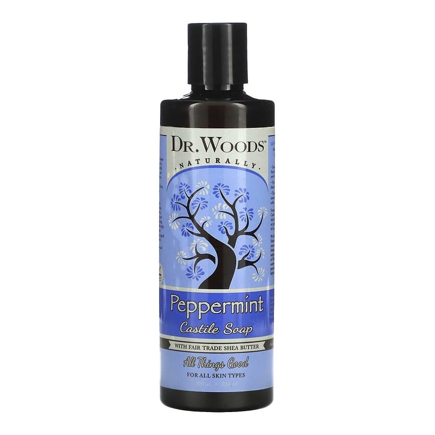 Peppermint Castile Soap with Fair Trade Shea Butter
