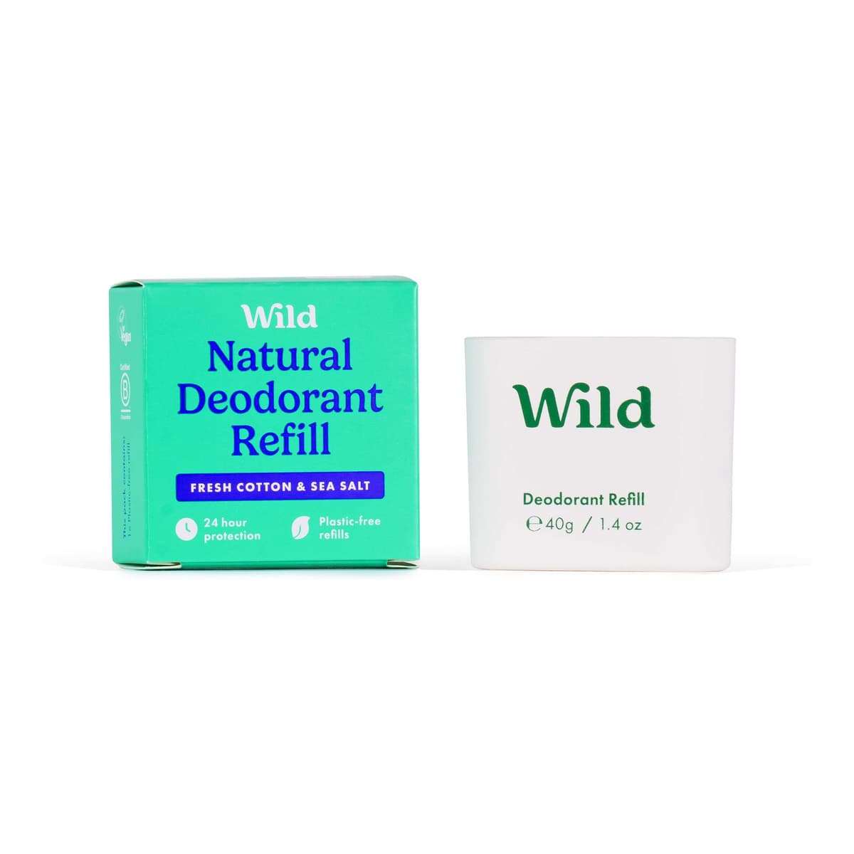 Fresh Cotton and Sea Salt Deodorant Refill