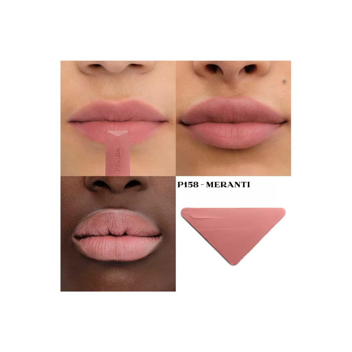 Monochrome Soft Matte Lipstick, P158 Meranti