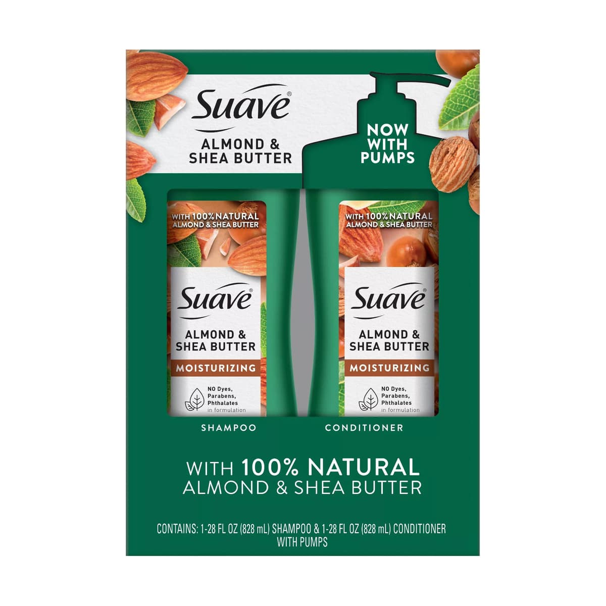 Professionals Almond + Shea Moisturizing Shampoo and Conditioner - /2pc