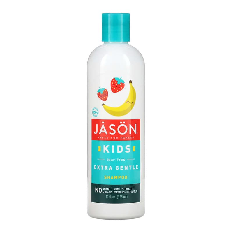 Kids Tear-Free Extra Gentle Shampoo, Strawberry-Banana