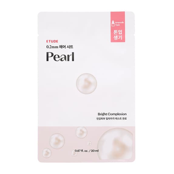 Etude 0.2mm Therapy Air Mask Pearl Sheet Mask
