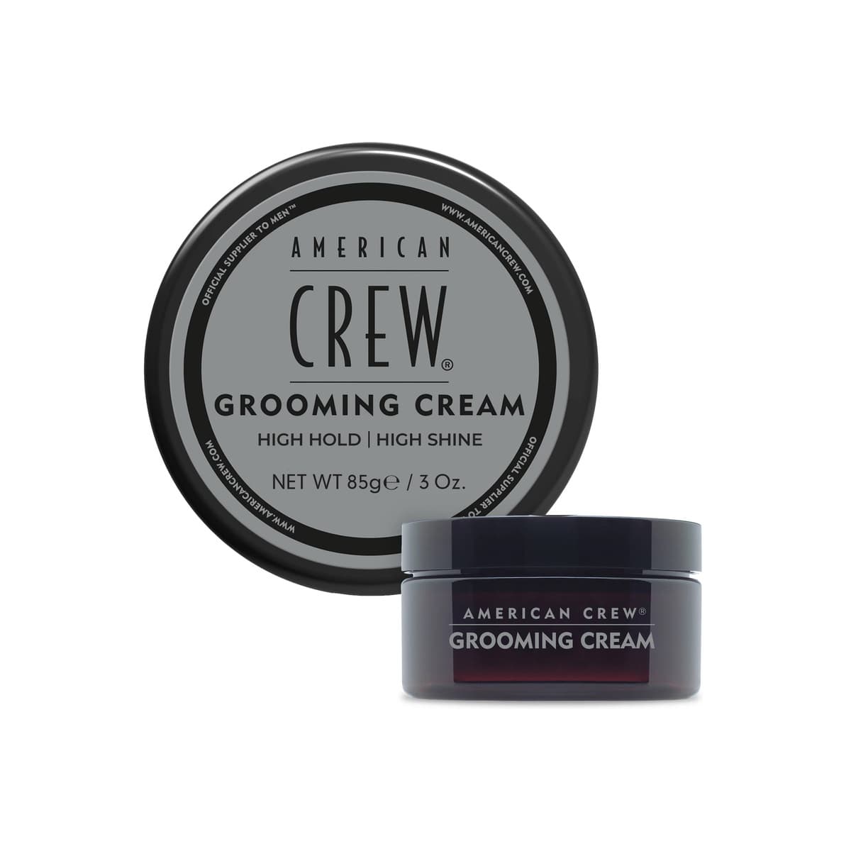 Men's High Hold and High Shine Hair Grooming Cream