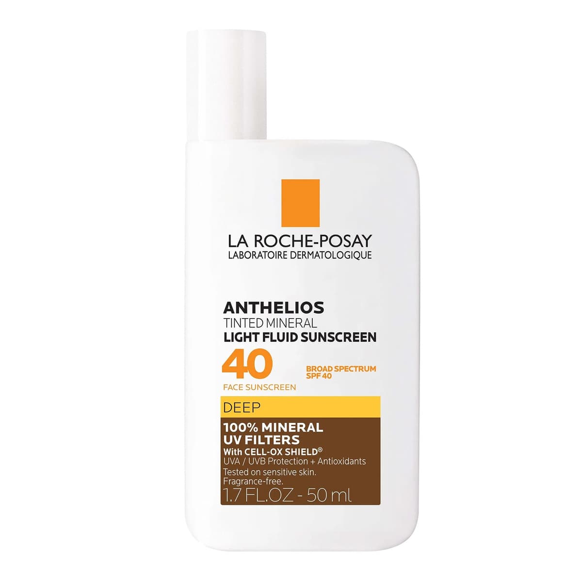 Anthelios Tinted Mineral Light Fluid SPF 40, Deep
