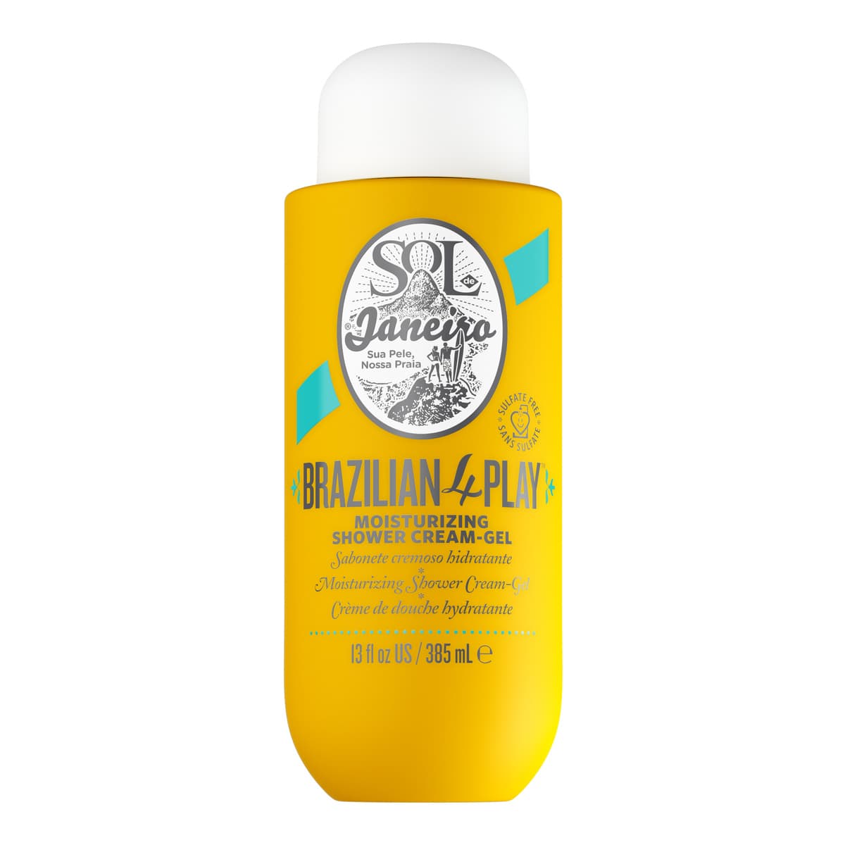 Brazilian 4 Play Moisturizing Shower Cream-Gel