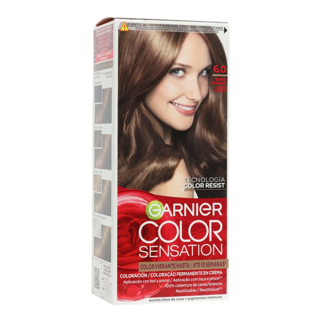 Color Sensation Permanent Hair Dye 6.0 Precious Dark Blond