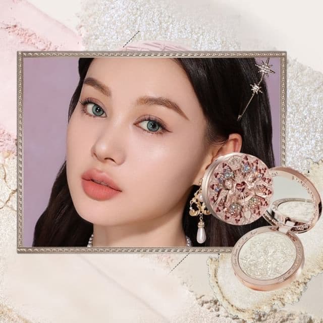 Little Angel Embossed Highlighter, #L03 Chanting Anthem