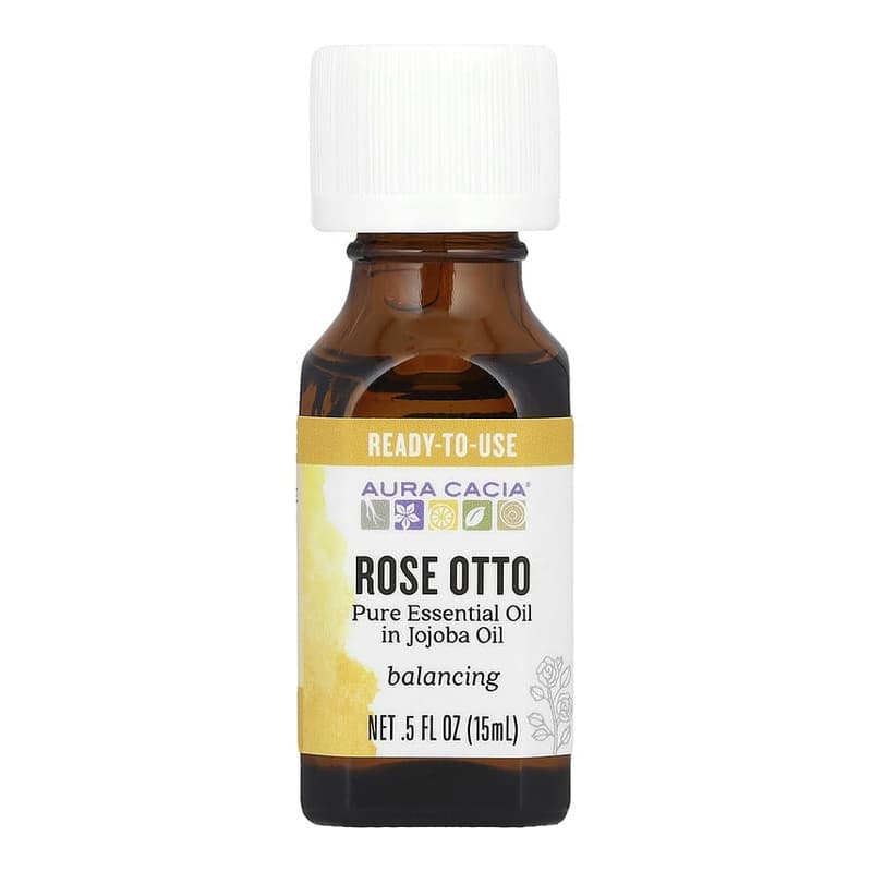 Pure Essential Oil in Jojoba Oil, Rose Otto
