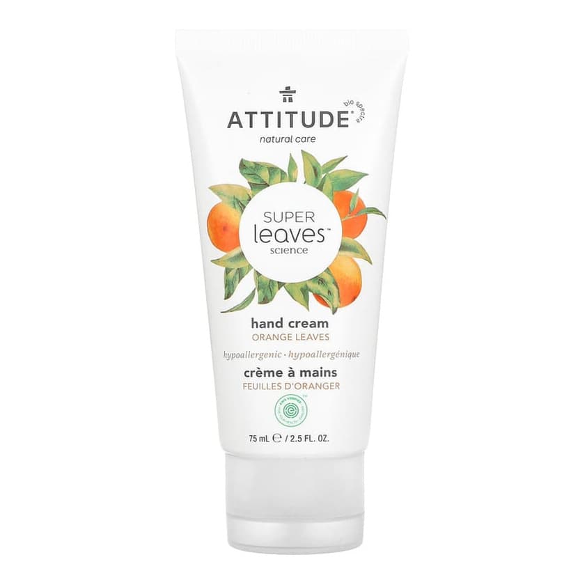 Super Leaves Science, Hand Cream, Orange Leaves
