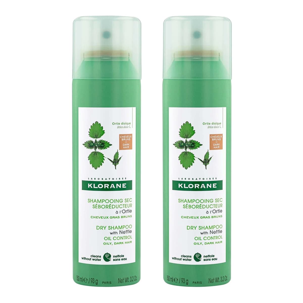 Dry Shampoo with Nettle - Natural Tint Duo