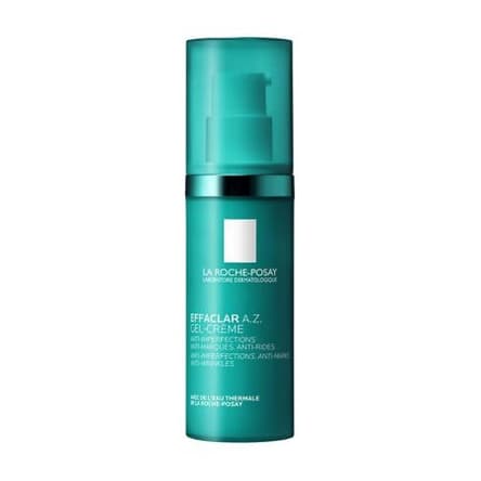 Effaclar A.Z. Gel Cream Daily Moisturizer for Breakouts & Ageing with 10% Azelaic Acid & Salicylic Acid