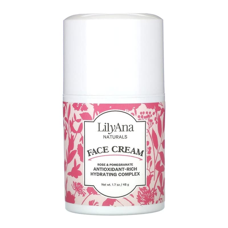 Face Cream, Rose & Pomegranate