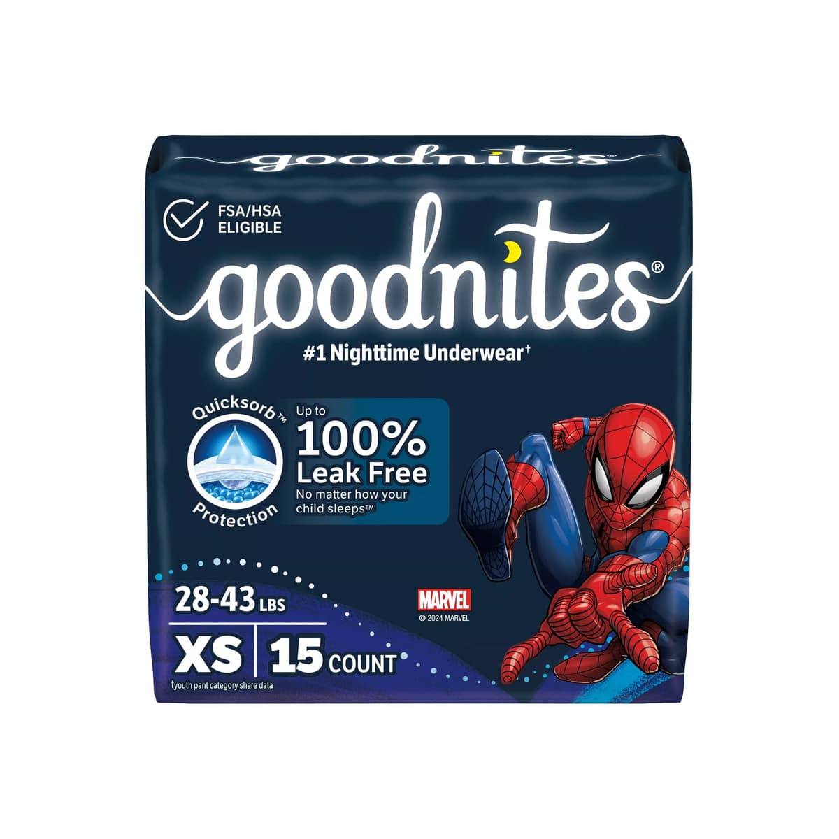 Boys' Nighttime Underwear - XS